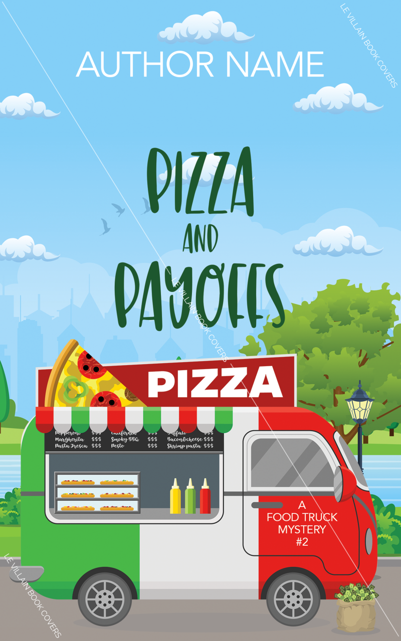 Premade Food Truck Cozy Mystery Cover Bundle (Set of Three/Trilogy) - Image 3