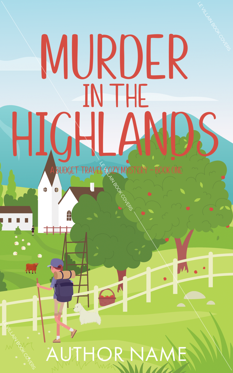 Premade Backpacker Cozy Mystery Cover Bundle - Image 2