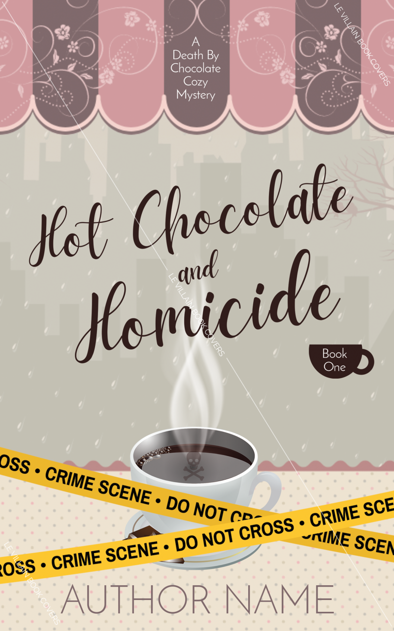 Premade Death by Chocolate Cozy Mystery Cover Bundle (Set of Three/Trilogy) - Image 2