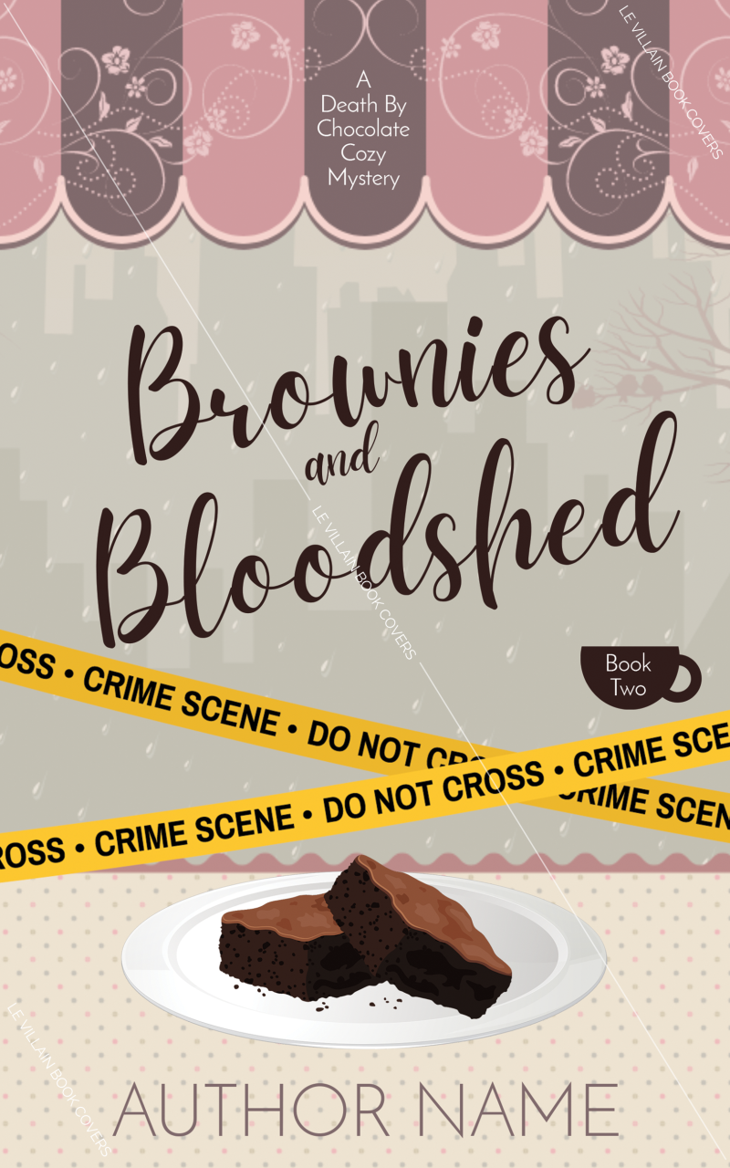 Premade Death by Chocolate Cozy Mystery Cover Bundle (Set of Three/Trilogy) - Image 3