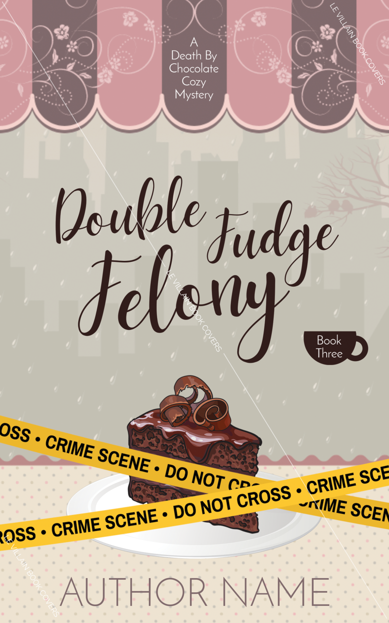 Premade Death by Chocolate Cozy Mystery Cover Bundle (Set of Three/Trilogy) - Image 4