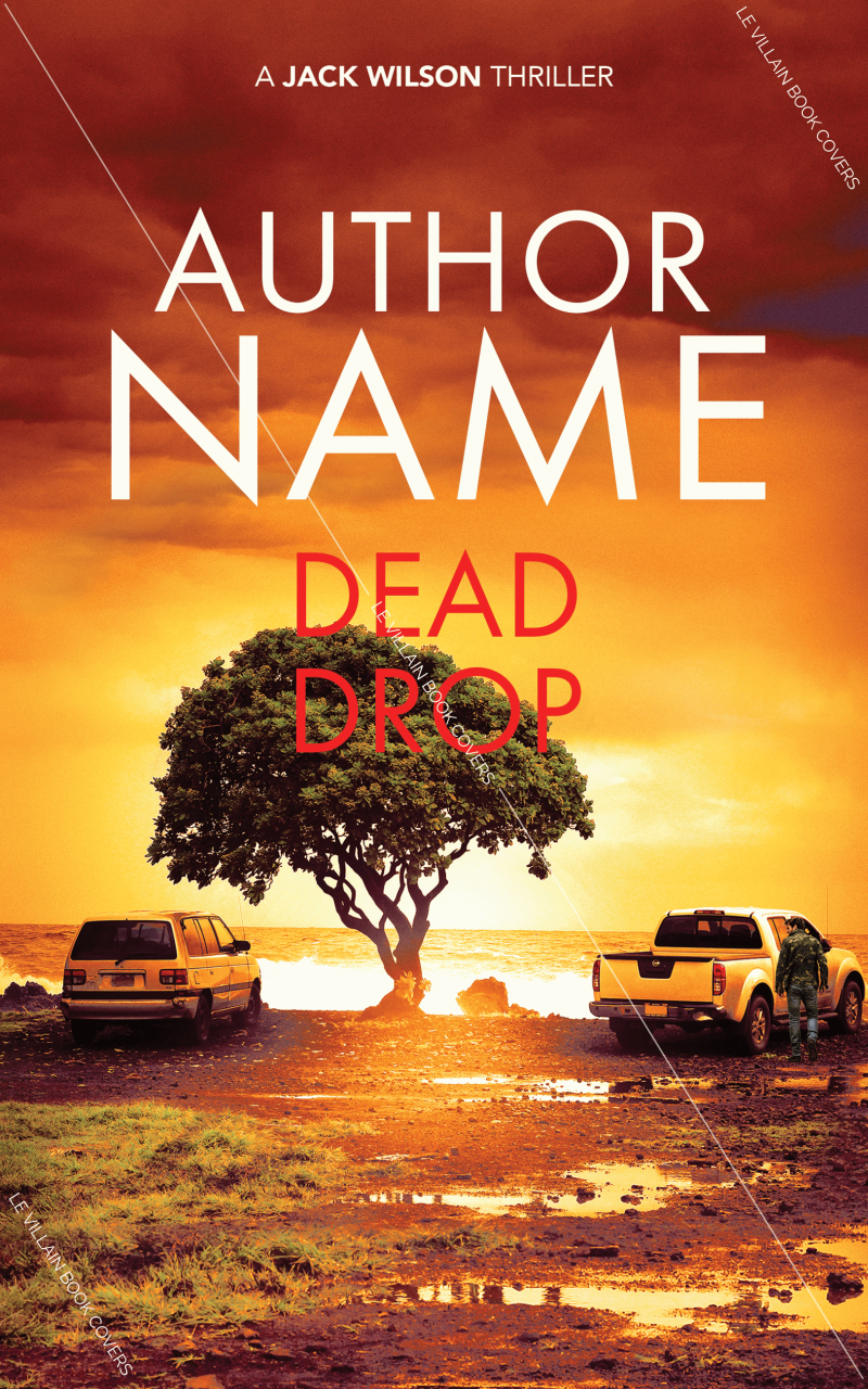 Premade Action Thriller Cover Bundle (Dead Drop)